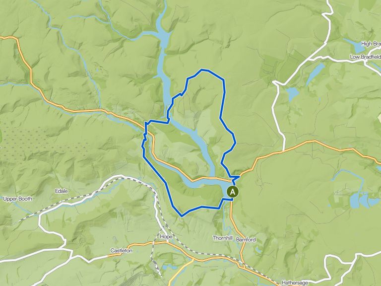 Ladybower Reservoir loop — Peak District National Park | hike | Komoot